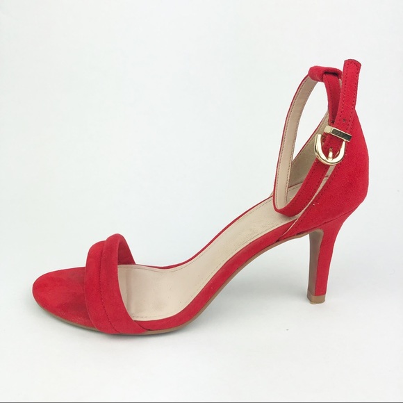 H&M Ankle Strap Open Toe Heel Sandals, Sz 6/37 - Picture 5 of 8